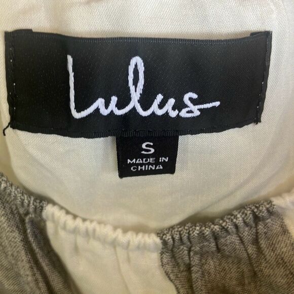 546. Lulus striped top and wrap skirt set small & med - Picture 8 of 8